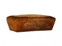 Ржаной цельнозерновой хлеб с луком обжаренным во фритюре на закваске